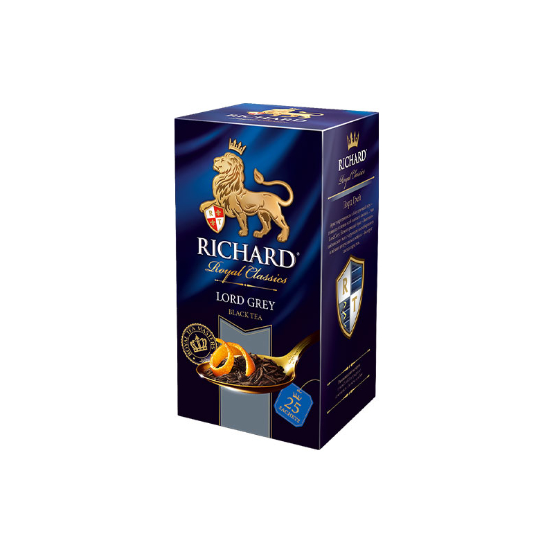 Černý čaj - Lord Grey (Earl Grey) Richard 25 sáčků