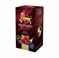 RICHARD Royal Raspberry ovocný čaj 25 sáčků