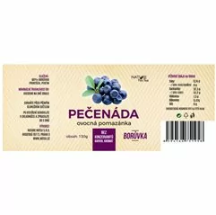 Pečenáda - Borůvka 130 g