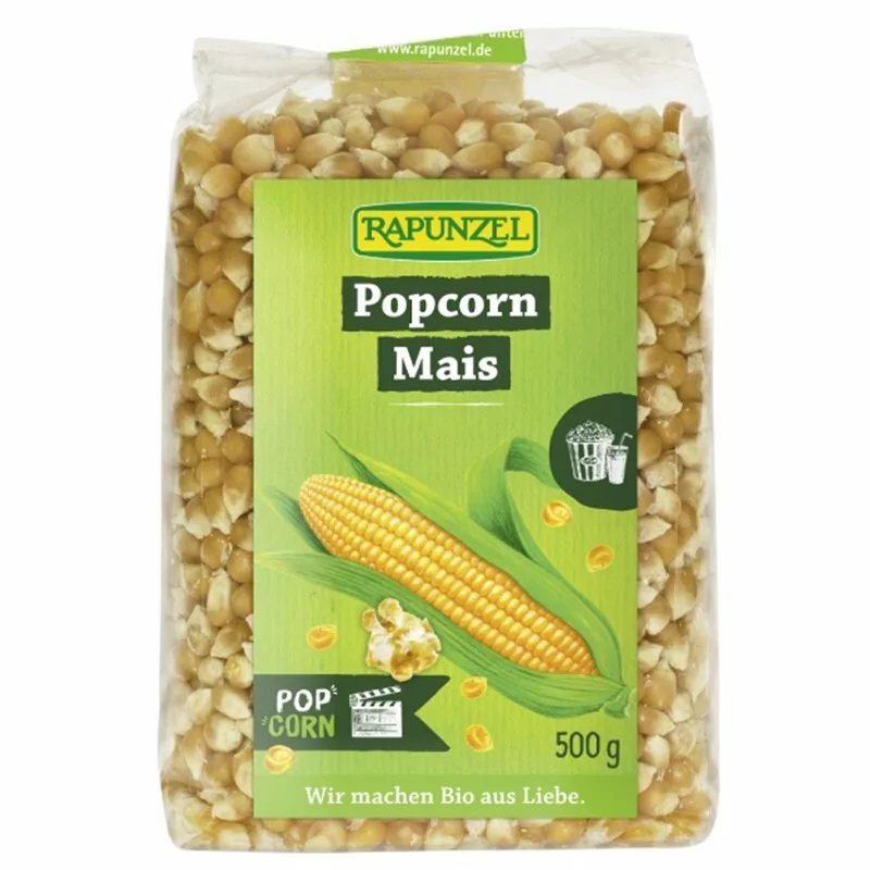 BIO Rapunzel Kukuřice na popcorn 500 g