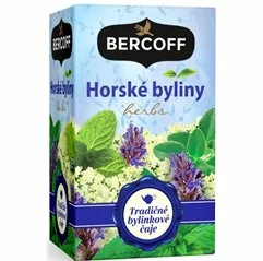 Bercoff čaj bylinná směs HORSKÉ BYLINY 40 g