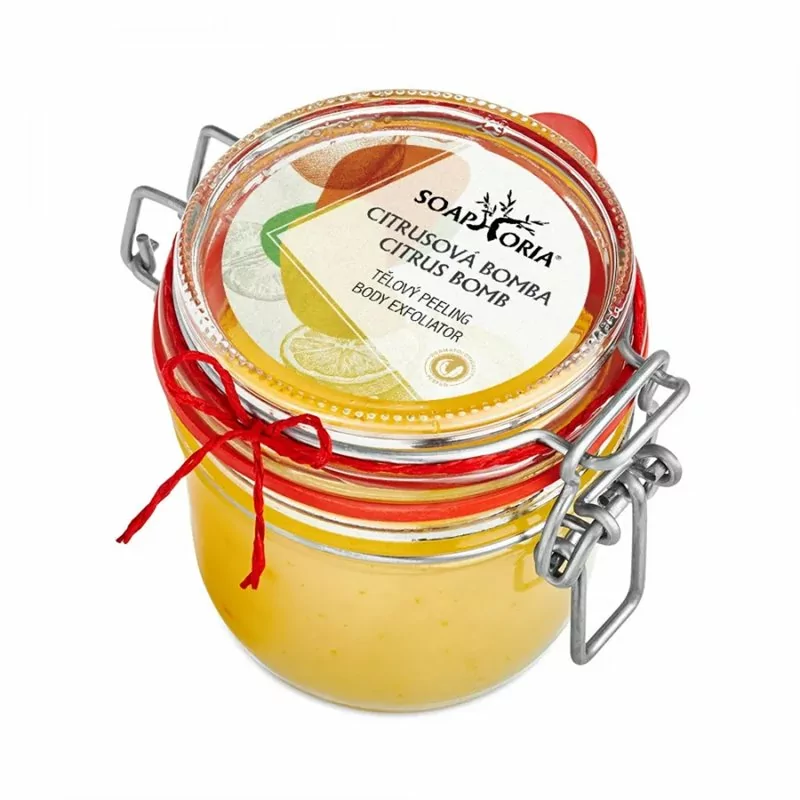 Tělový peeling  - Citrusová bomba 255 ml - Minimální trvanlivost do 18.01.2024