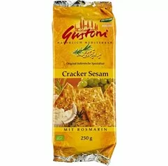 BIO Gustoni Krekry sezam a rozmarýn 250 g