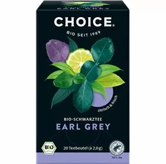 Bio Černý čaj Earl grey CHOICE 20 x 2 g