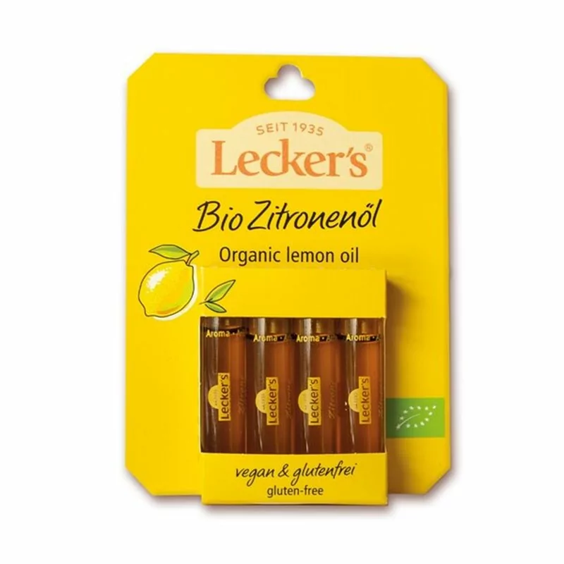 BIO Lecker's Citrónový olej 100% 4x2ml