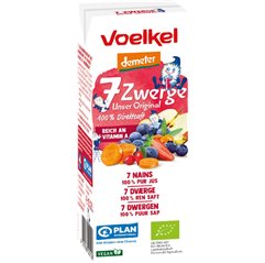 BIO Voelkel 7-trpaslíků ovocná šťáva 200 ml