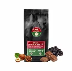 Brazil Fazenda Sertao zrnková káva CAFÉ MONTAÑA 250 g