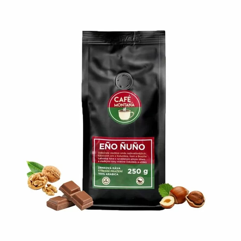 Eňo ňuňo zrnková káva CAFÉ MONTAÑA 250 g