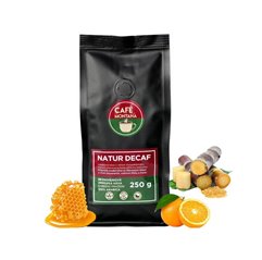 Natur Decaf bezkofeinová zrnková káva CAFÉ MONTAÑA 250 g