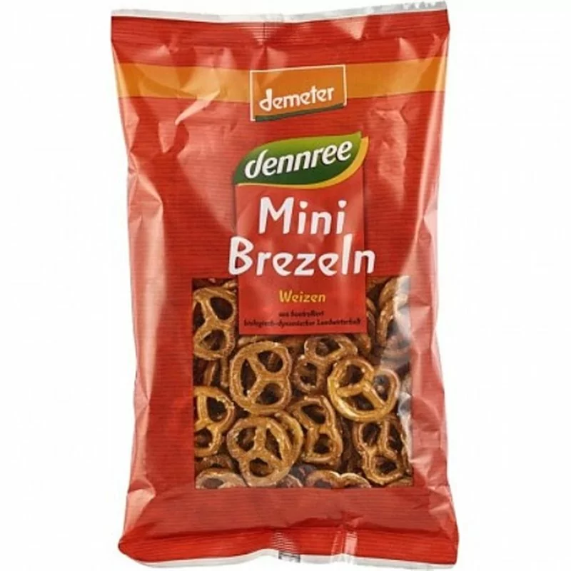 BIO Dennree Mini preclíky slané 150 g