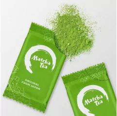 Bio Matcha Tea 15 x 2 g + Šejkr růžový