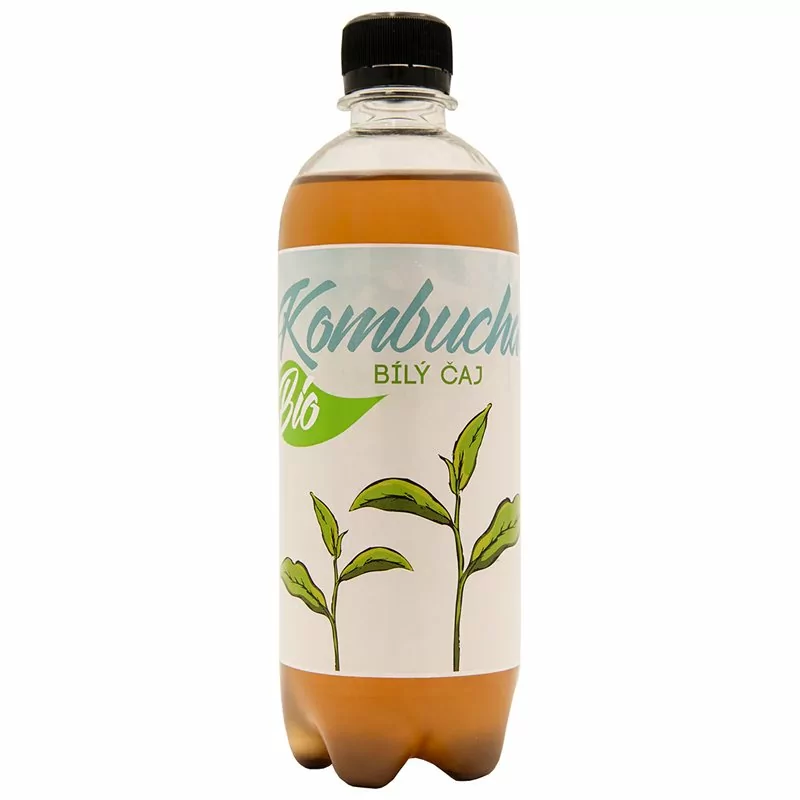 Bio Kombucha z bílého čaje 500 ml