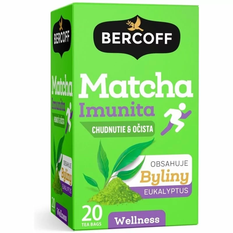 Bercoff čaj Matcha IMUNITA 35 g 20 sáčků