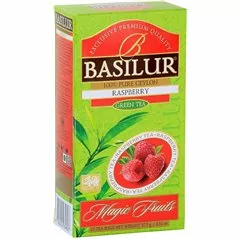 BASILUR Magic Raspberry zelený čaj nepřebal 25x1,5g