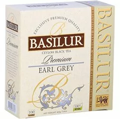 BASILUR Premium Earl Grey černý čaj nepřebal 100x2g