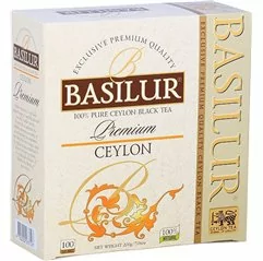 BASILUR Premium Ceylon černý čaj nepřebal 100x2g