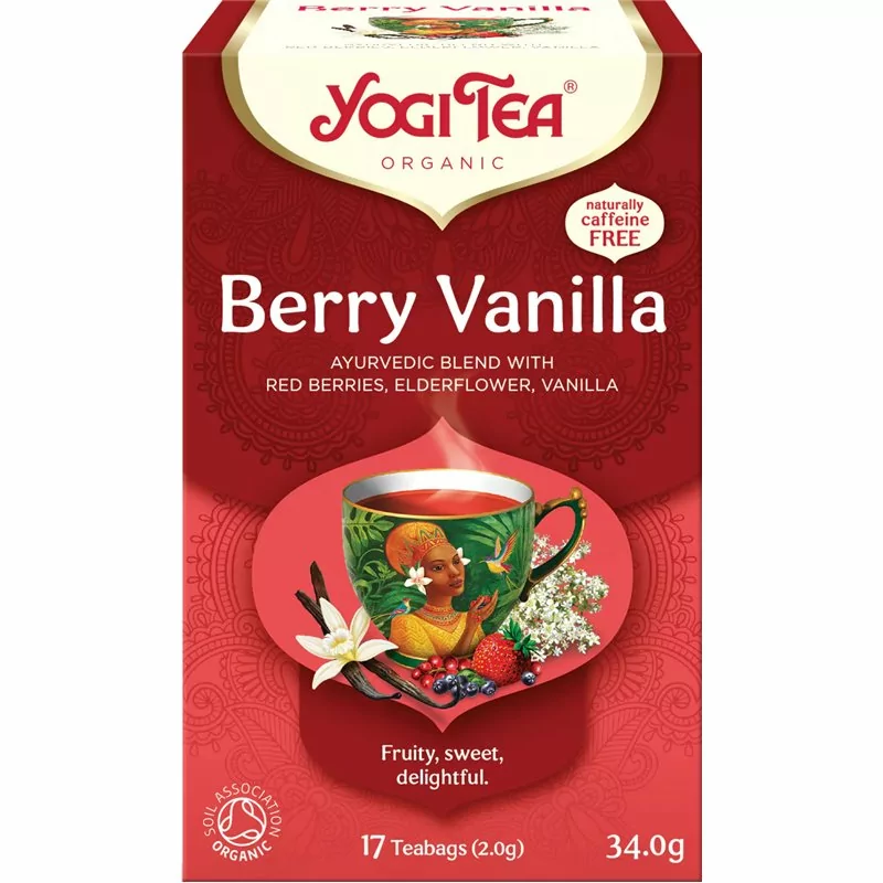 Bio Berry Vanilka Yogi Tea 17 x 2 g