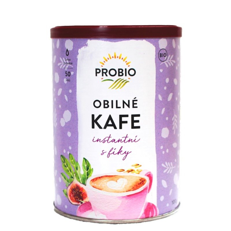 BIO Kafe obilné s fíky instantní 100 g