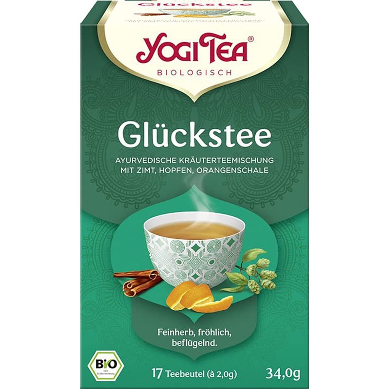 BIO Čaj štěstí Yogi Tea 17 x 2 g