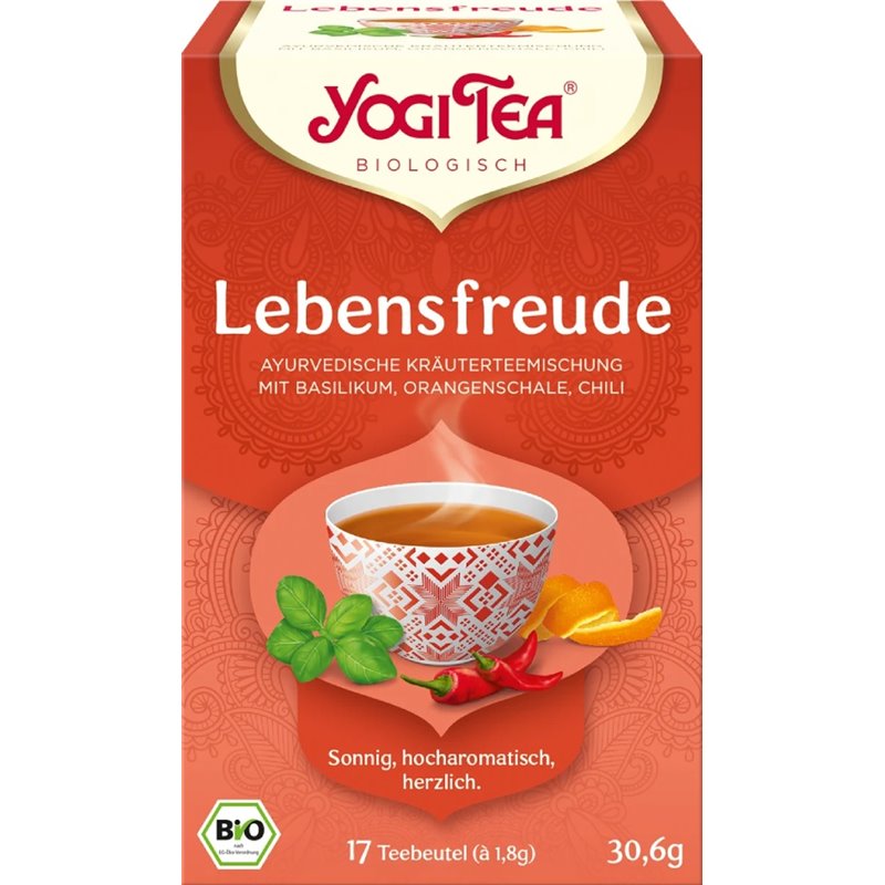 BIO Radost ze života Yogi Tea 17 x 1,8 g