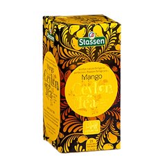 Černý čaj - Stassen Mango Black Tea 25 x 1,5 g