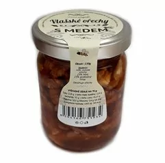 Ořechy s medem - Vlašské ořechy 130 g