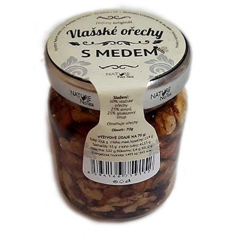 Ořechy s medem - Vlašské ořechy 70 g