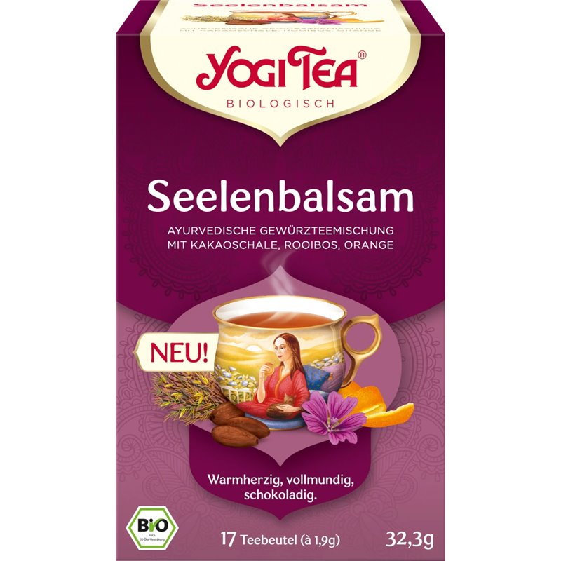 BIO Čaj balzám na duši Yogi Tea 17x 1,9 g