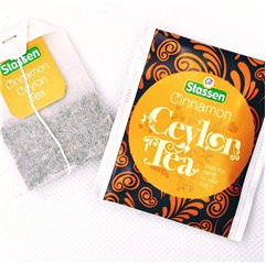 Černý čaj - Stassen Cinnamon Black Black Tea 25 x 1,5 g