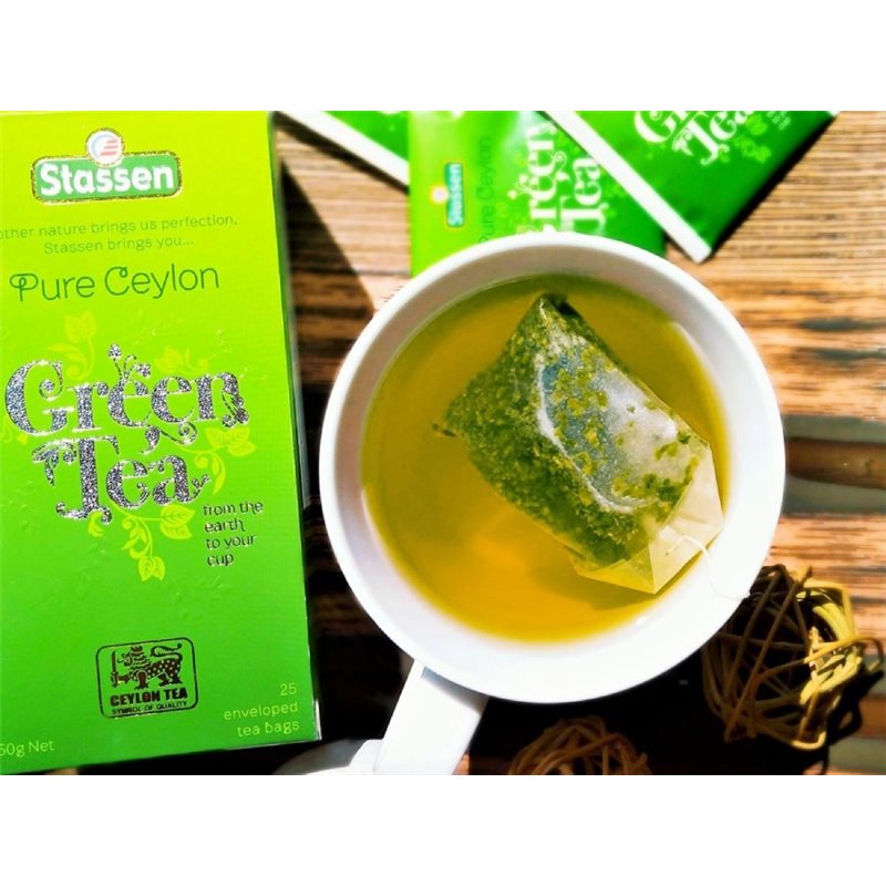 Zelený čaj - Stassen Green Tea 25 x 2 g