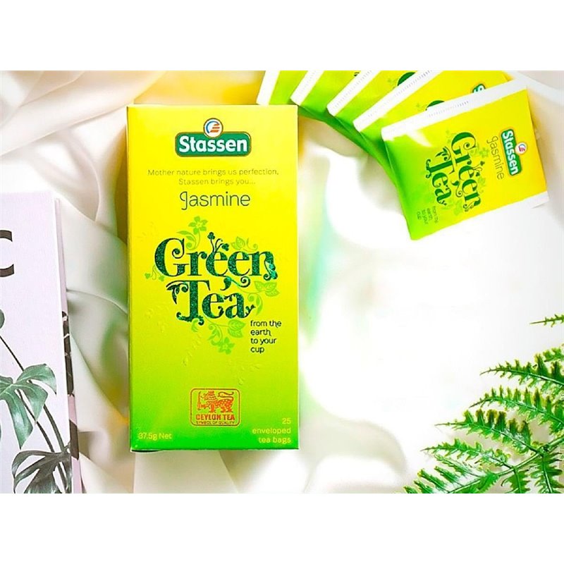 Zelený čaj - Stassen Jasmine Green Tea 25 x 1,5 g