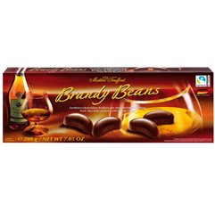 Pralinky z hořké čokolády - brandy likér 200 g