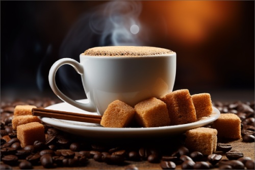 Třtinový cukr v praktických kostičkách skvěle ochutí čaj, kávu...