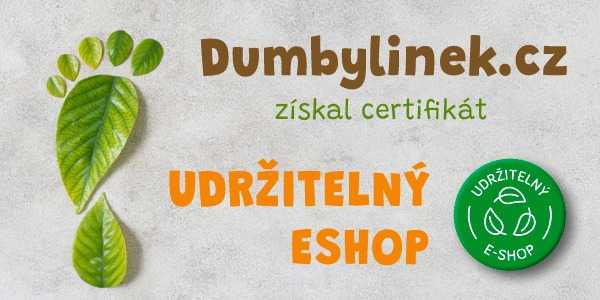 Dumbylinek získal certifikát "Udržitelný eshop"